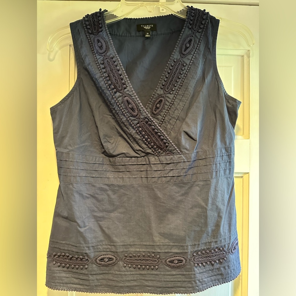 Talbots Petites Sleeveless Top